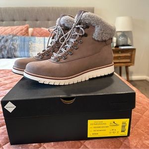 Cole Haan Women’s ZeroGrand Waterproof Boots Snow Rain Size 10